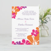 Hawaiianische Einladung (Stehend Vorderseite)