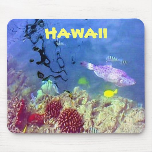 Hawaiianische Fischmousepad Mousepad (Vorne)
