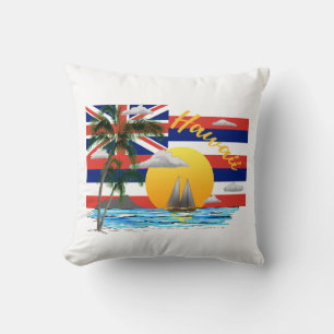 Hawaiianische Flagge Kissen