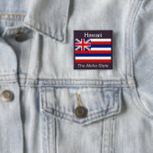 Hawaiianische Flaggenschaltfläche Button (Beispiel)