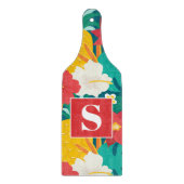 Hawaiianische Floral Schneidebrett (Vorderseite)
