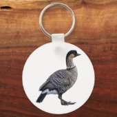 Hawaiianische Gänse (Nene) Schlüsselanhänger (Vorderseite)