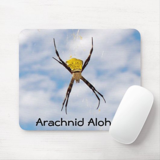 Hawaiianische Gartenspinne Mousepad (Mit Mouse)