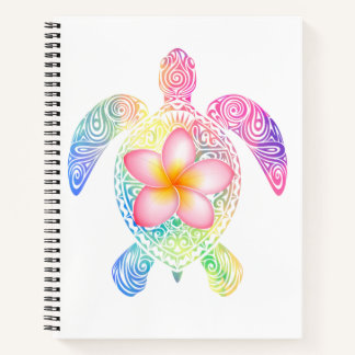 Hawaiianische Gefärbte Krawatte T - Shirt Notizblock