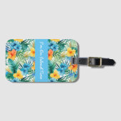 Hawaiianische Gepäckmarke Gepäckanhänger (Vorderseite (Horizontal))