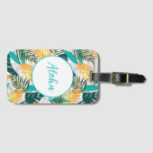 Hawaiianische Gepäckmarke Gepäckanhänger (Vorderseite (Horizontal))
