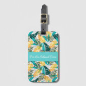 Hawaiianische Gepäckmarke Gepäckanhänger (Vorderseite Vertikal)