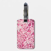 Hawaiianische Gepäckmarke Gepäckanhänger (Rückseite vertikal)