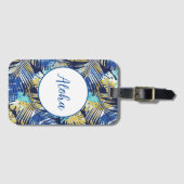 Hawaiianische Gepäckmarke Gepäckanhänger (Vorderseite (Horizontal))