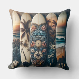 Hawaiianische gestrichene Surfboards Kissen