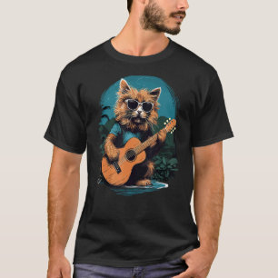 Hawaiianische Gitarrenmusik Konzert Festival Lusti T-Shirt