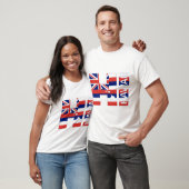 Hawaiianische Hawaiianische Flagge T-Shirt (Unisex)