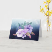 Hawaiianische Hibiskus-Grußkarte Karte (Gelbe Blume)