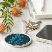 Hawaiianische Hibiskus-Icons Schlüsselanhänger (Seite)