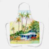 Hawaiianische Hütte Schürze (Vorderseite)