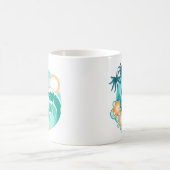 Hawaiianische Insel 1 Kaffeetasse (Mittel)