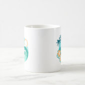 Hawaiianische Insel 1 Kaffeetasse (Mittel)