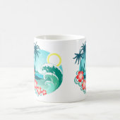 Hawaiianische Insel 2 Kaffeetasse (Mittel)