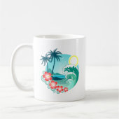 Hawaiianische Insel 2 Kaffeetasse (Links)