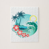 Hawaiianische Insel 2 Puzzle (Vertikal)