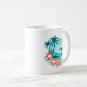 Hawaiianische Insel 3 Kaffeetasse (VorderseiteRechts)