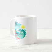Hawaiianische Insel 3 Kaffeetasse (Vorderseite Links)
