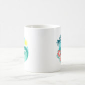 Hawaiianische Insel 3 Kaffeetasse (Mittel)
