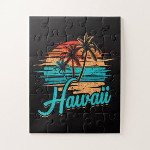 Hawaiianische Insel Tropischer Hawaii-Urlaub Puzzle