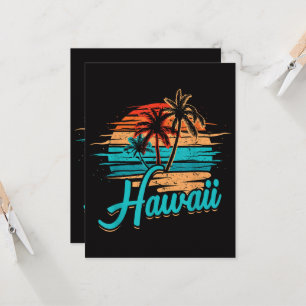 Hawaiianische Insel Tropisches Hawaii Urlaub Einladung