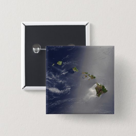 Hawaiianische Inseln Button (Vorne & Hinten)