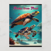Hawaiianische Inseln Maui Aloha Postkarte (Vorderseite)