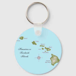 Hawaiianische Inseln Schlüsselanhänger
