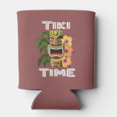 Hawaiianische Inseln Tiki Statue Dosenkühler (Rückseite)