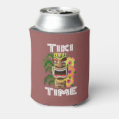 Hawaiianische Inseln Tiki Statue Dosenkühler (Kanne Rückseite)