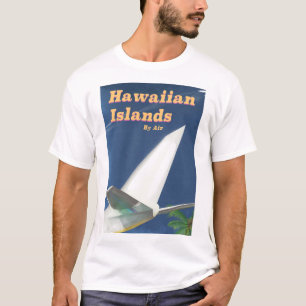 Hawaiianische Inseln Werbeplakat für Reisen T-Shirt
