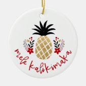 Hawaiianische Keramik Keramik Ornament (Vorne)
