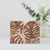 Hawaiianische Kunst Postkarte (Stehend Vorderseite)