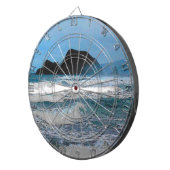 Hawaiianische Küsteninsel tropisches Paradies Dartscheibe (Vorderseite rechts)