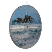 Hawaiianische Küsteninsel tropisches Paradies Dartscheibe (Vorderseite Links)