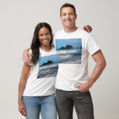 Hawaiianische Küsteninsel tropisches Paradies T-Shirt (Unisex)