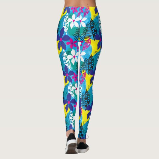 Hawaiianische Leggings (Rückseite)