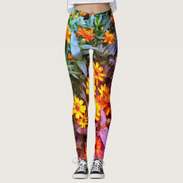 Hawaiianische Leggings für Frauen/Mädchen