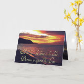 Hawaiianische Liebe Karte (Gelbe Blume)