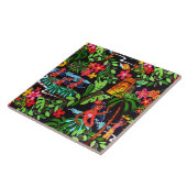 Hawaiianische Mädchen Fliese (Seite)