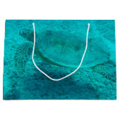 Hawaiianische Meeresschildkröte Große Geschenktüte (Vorderseite)