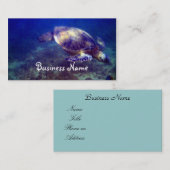 Hawaiianische Meeresschildkröten Visitenkarte (Vorne/Hinten)