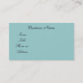 Hawaiianische Meeresschildkröten Visitenkarte (Rückseite)