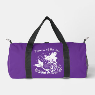 Hawaiianische Meerjungfrau Prinzessin Lila Duffle Bag