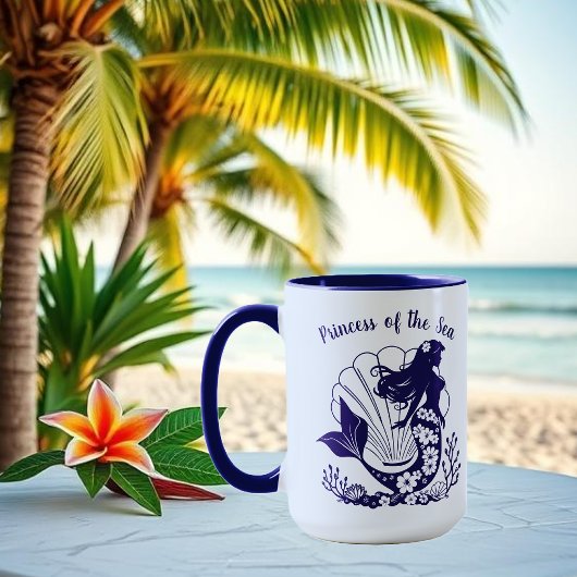 Hawaiianische Meerjungfrau-Prinzessin Tasse