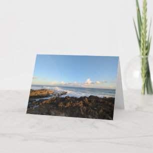 Hawaiianische Naturlandschaftsfotografie Dankeskarte